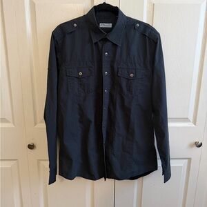 5 for $25! 7 Diamonds Midnight Blue Shirt